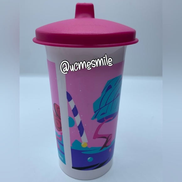 Tupperware Big Bell Zou Monster Tumbler Sippy Cup with Snack Cup - Picture 6 of 6